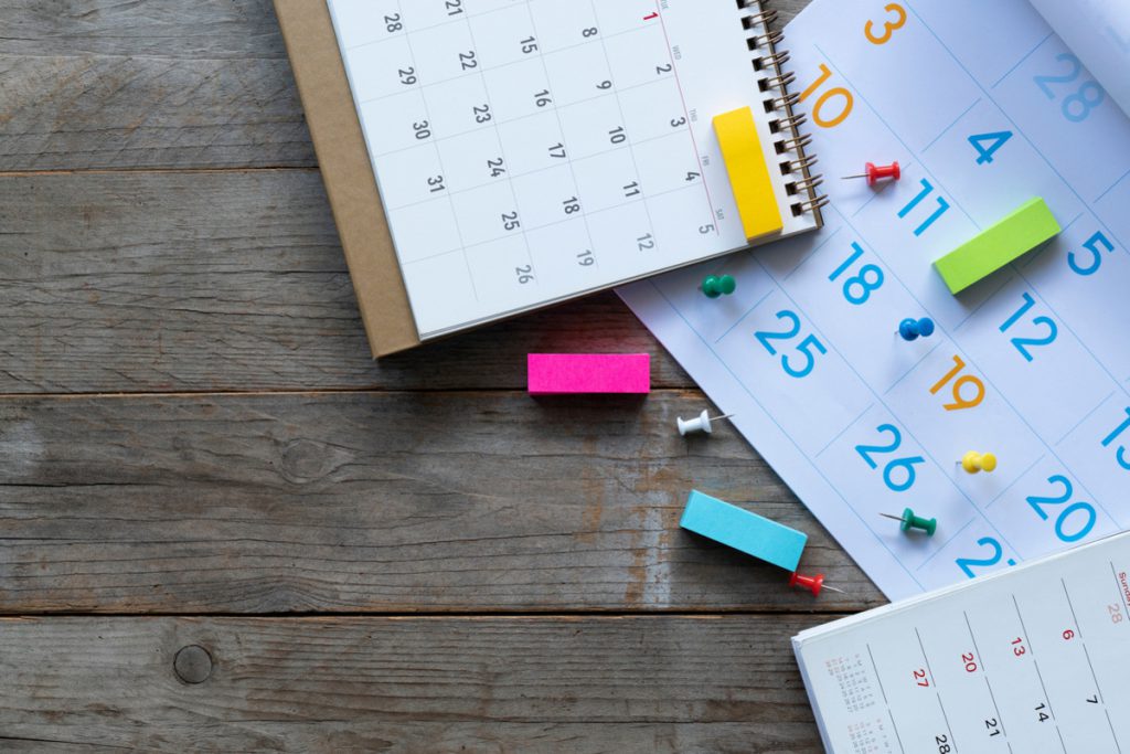 Calendrier versements 2023