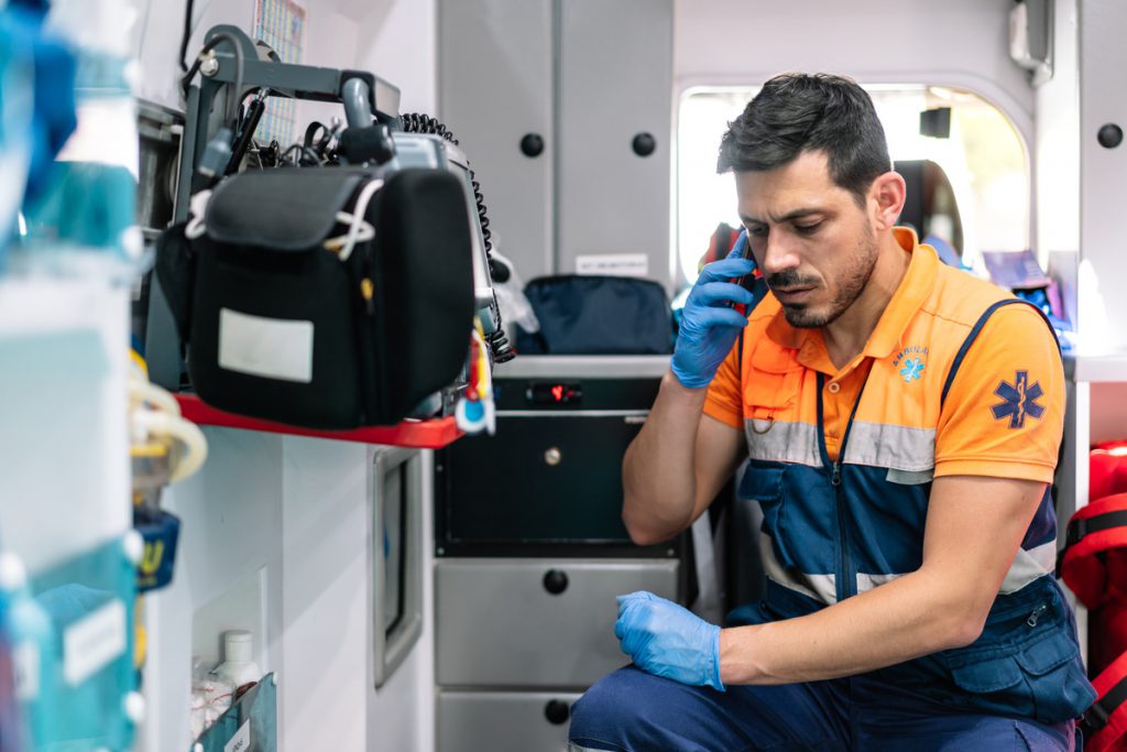 ambulancier métier